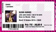 Billet Glenn Hughes Paris 2015